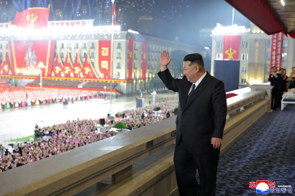 North Korea Unveils New ICBM at Grand Military Parade