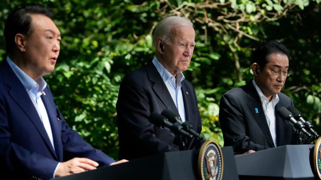US, Japan, ROK boost ties at Camp David Summit - TDI