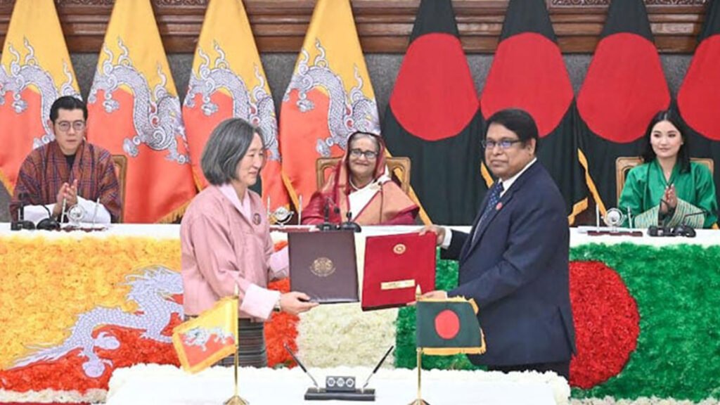 Bangladesh and Bhutan sign three new MoUs