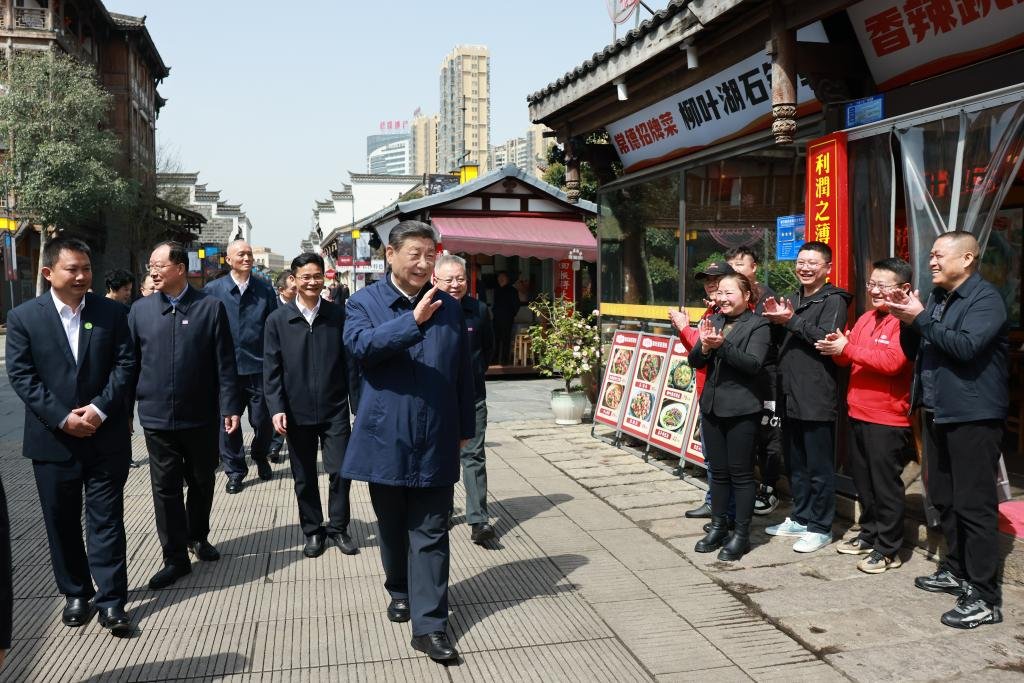 President Xi Jinping, in his capacity as the general secretary of the Communist Party of China Central Committee and chairman of the Central Military Commission, recently conducted a four-day inspection tour of central China's Hunan Province.