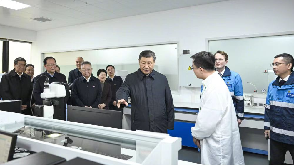 Xi Jinping, general secretary of the CPC Central Committee, is on an inspection tour in Changsha, central China's Hunan Province, March 18, 2024.