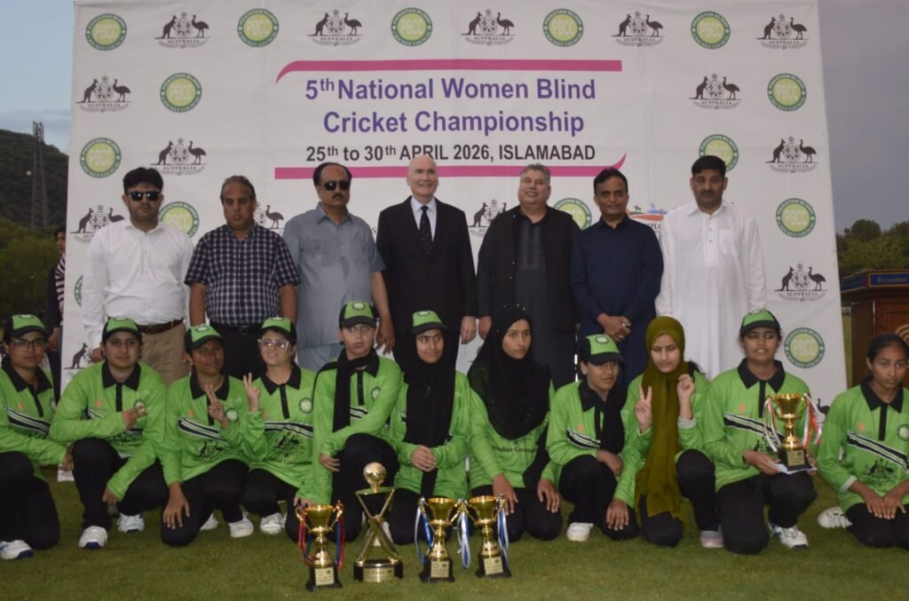 Australian High Commissioner Applauds Pakistan’s Blind Women Cricket Team