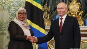 Tanzania's President Arrives in Moscow as Western Ties Fray