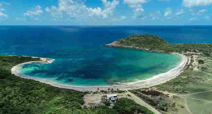 The Caribbean in Pictures 1 Half Moon Bay, Antigua & Berbuda