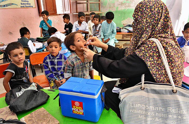Polio eradication in Pakistan through sustained government efforts