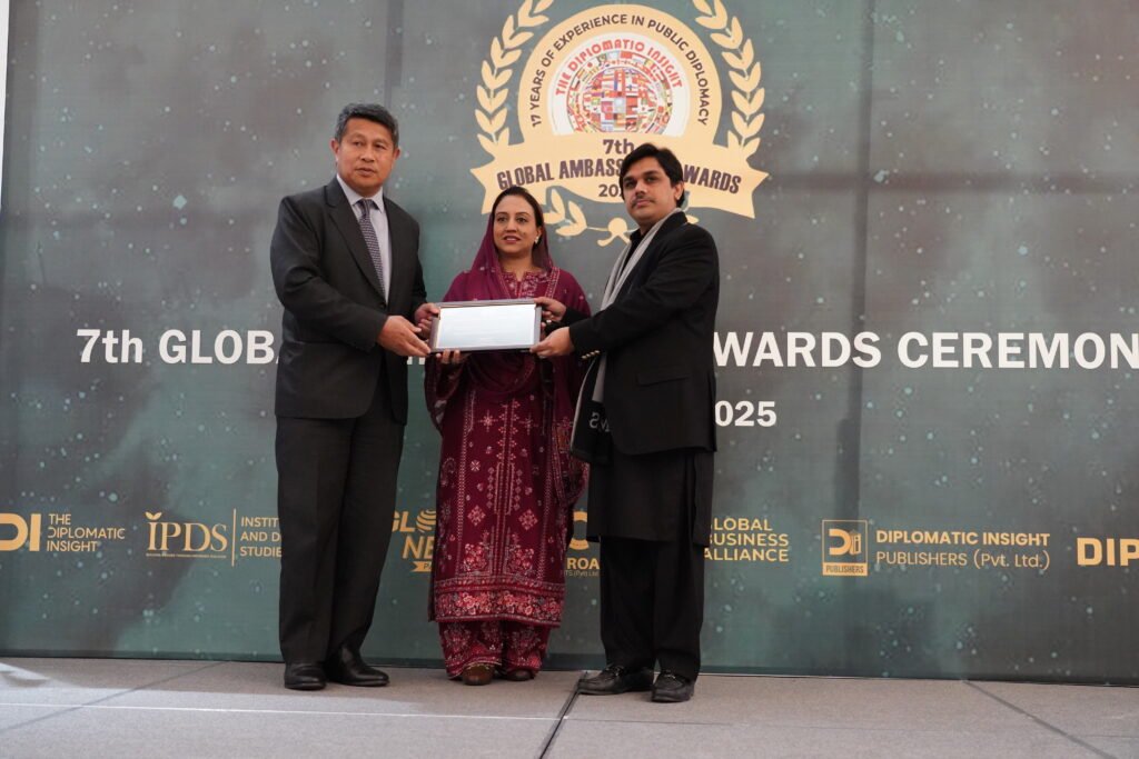 High Commissioner of Brunei to Pakistan Receives Global Ambassador Award 1 High Commissioner of Brunei to Pakistan Receives Global Ambassador Award