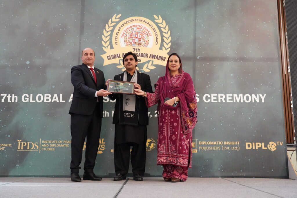 Ambassador of Libya to Pakistan Receives Global Ambassador Award 1 Ambassador of Libya to Pakistan Receives Global Ambassador Award