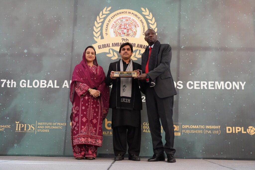 Global Ambassador Award Bestowed on UNAMA’s Liaison Office Head, Malick Ceesay