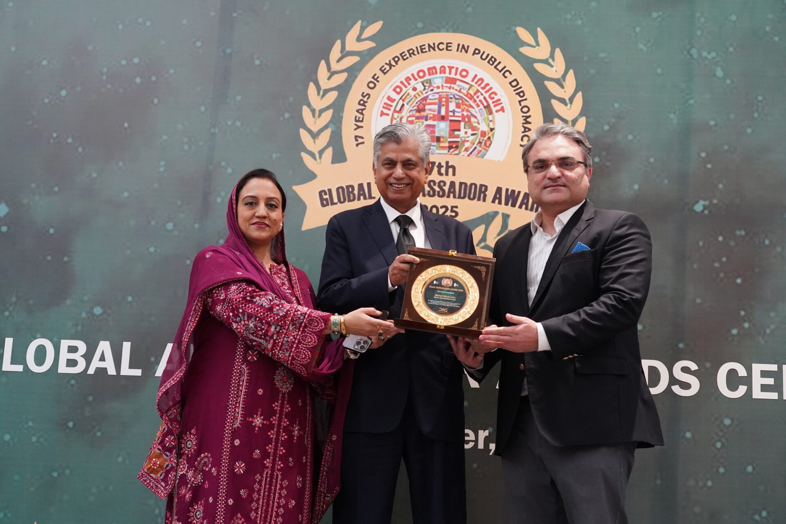 Chairman GBC Ahmed Lone Receives Prestigious Global Ambassador Award Chairman GBC Ahmed Lone Receives Prestigious Global Ambassador Award