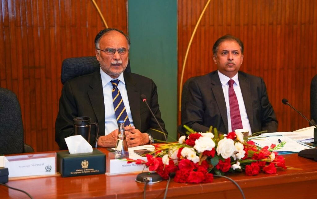 Ahsan Iqbal Reviews Gwadar Port, Free Zone Development Progress