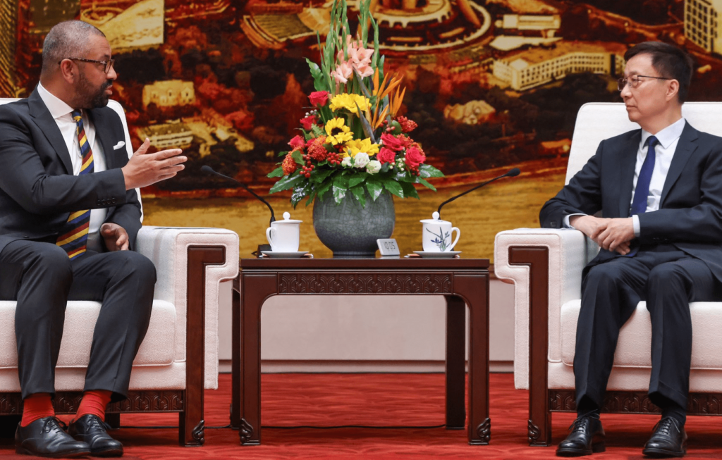 UK Diplomat visits China to stabilise ties