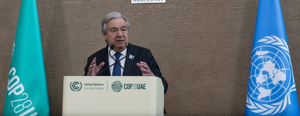 UN Chief urges deal on fossil fuel phaseout at COP28