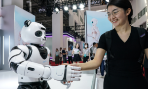 China, Lunar New Year, robots, Xi Jinping, boxing