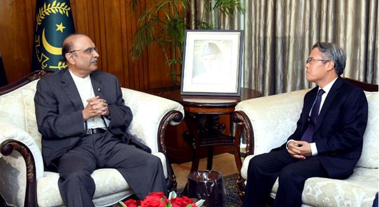 current ambassador of China in Pakistan