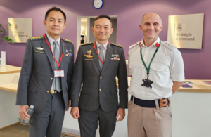 Edward Chen, the Defense Cyber Chief of the Singapore Digital and Intelligence Service 