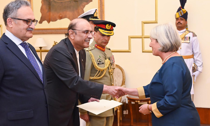 Envoys of Vietnam, Ireland, Maldives Present Credentials to President 
