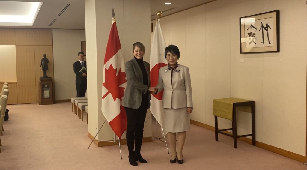 Canadian Minister Joly heads to Japan for G7