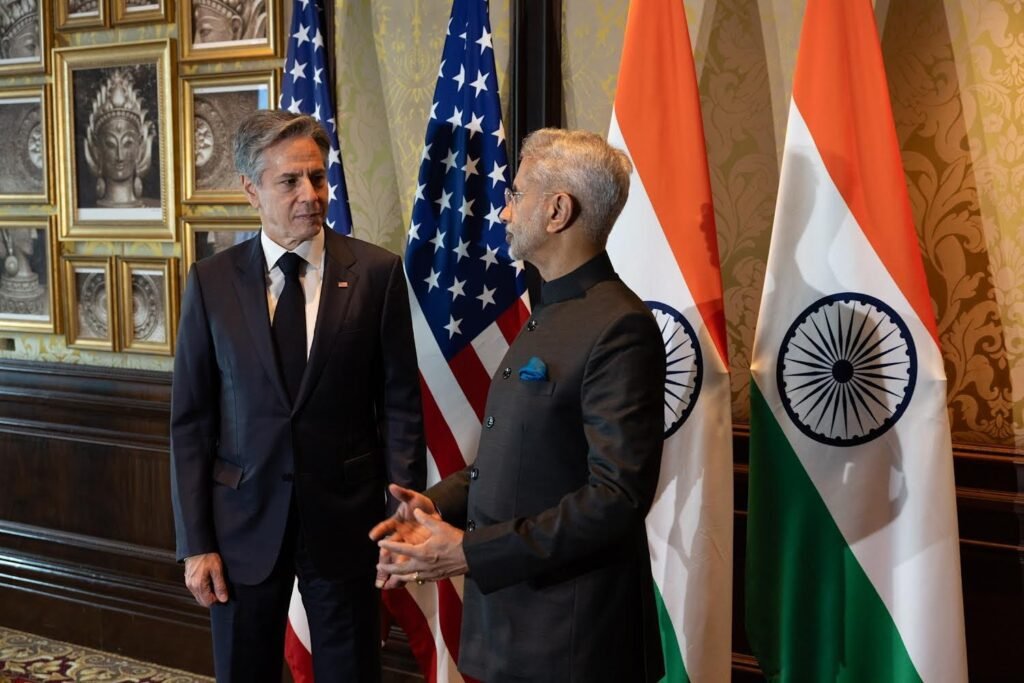 US Secretary of State visits India for strategic talks