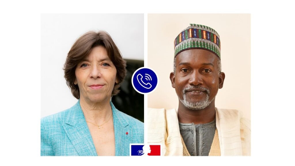 France-Nigeria foreign ministers