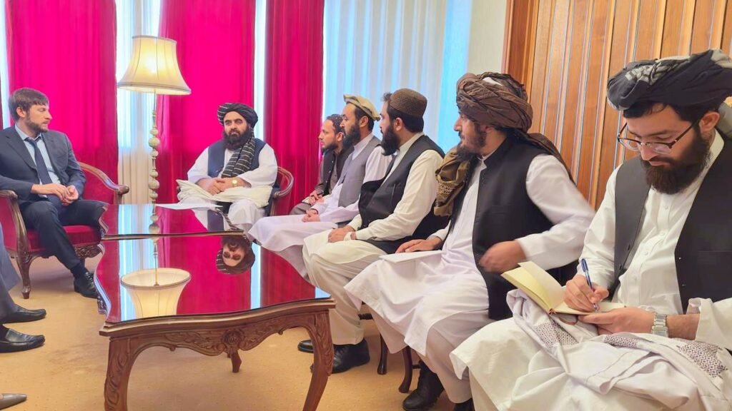 Afghan Foreign Minister and his delegation