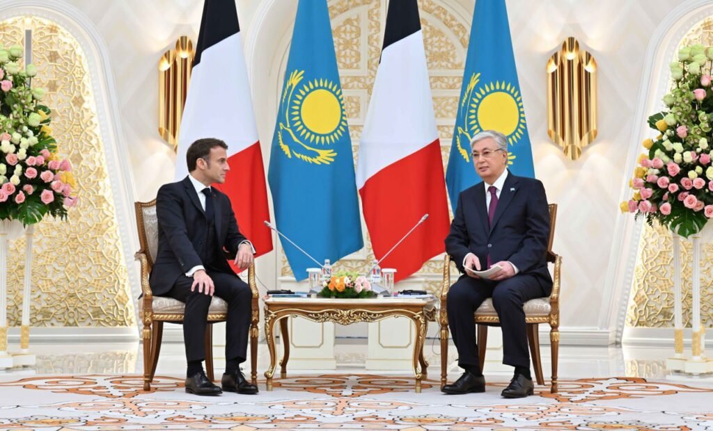 French President pays imperative visit to Kazakhstan