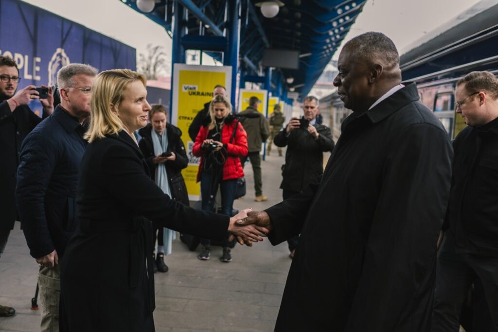 US Defense Secretary Austin's visit to Ukraine