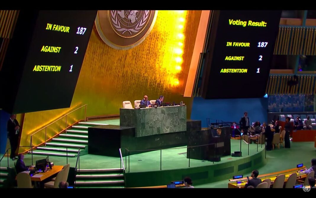 UNGA votes against US Cuba embargo