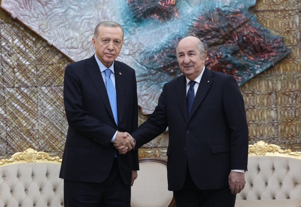 President Erdogan in Algeria for High-Level Cooperation Council