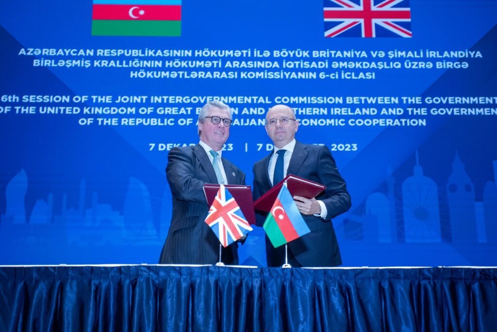Azerbaijan-UK bolstering economic cooperation at 6th Joint Intergovernmental Commission meeting