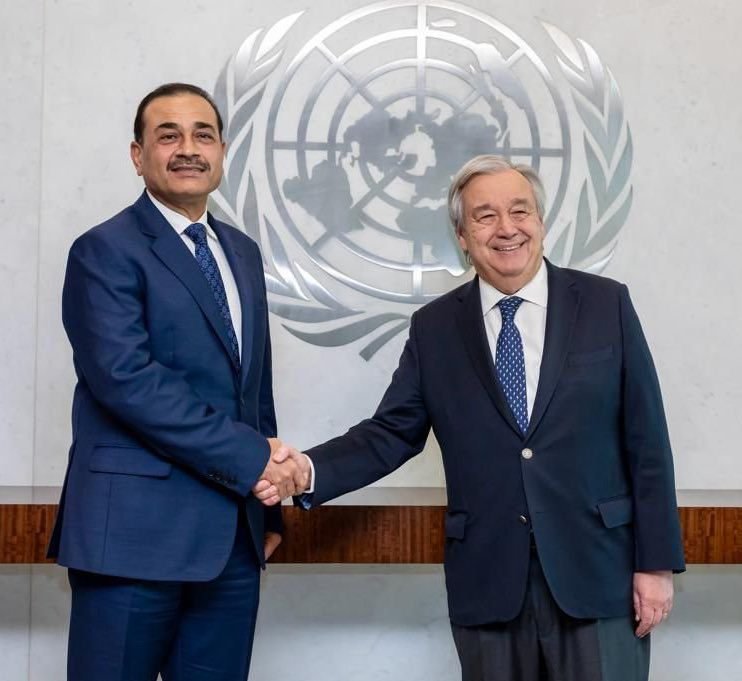 COAS Asim Munir meets UNSG Antonio Guterres