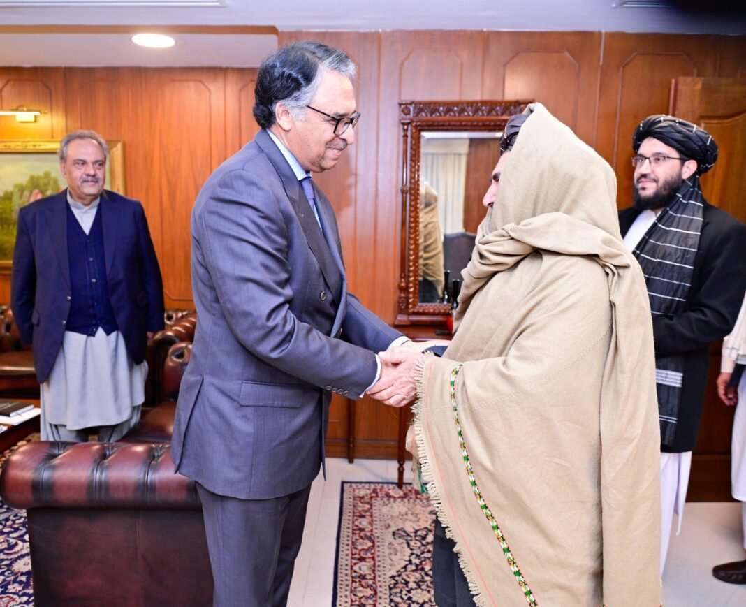 Afghan Taliban official, Foreign Minister Jilani hold talks
