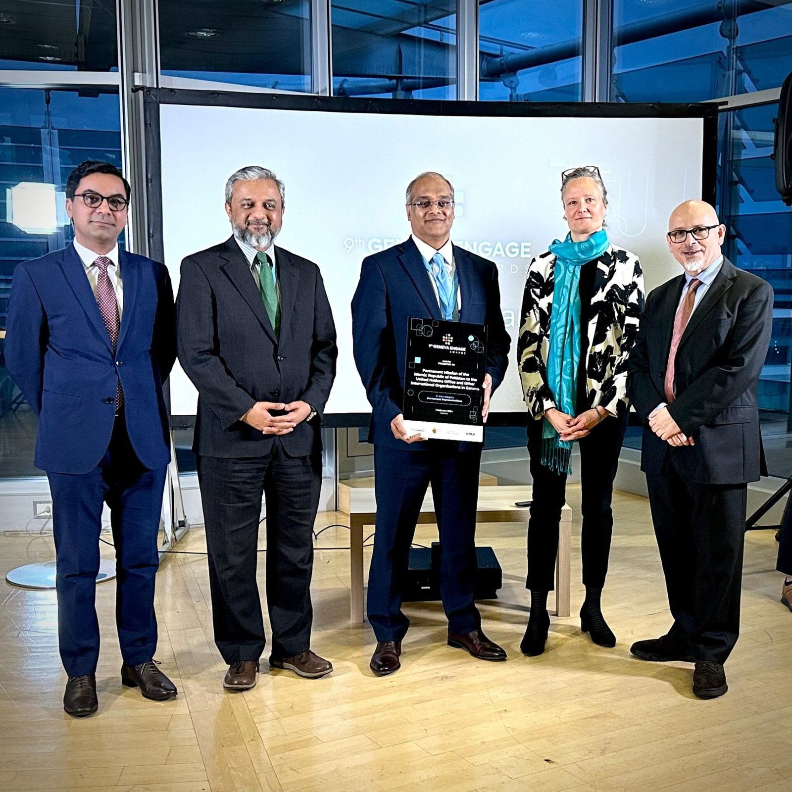 Pakistan Permanent Mission to UN wins 9th Geneva Engage Awards Pakistan Permanent Mission to UN wins 9th Geneva Engage Awards