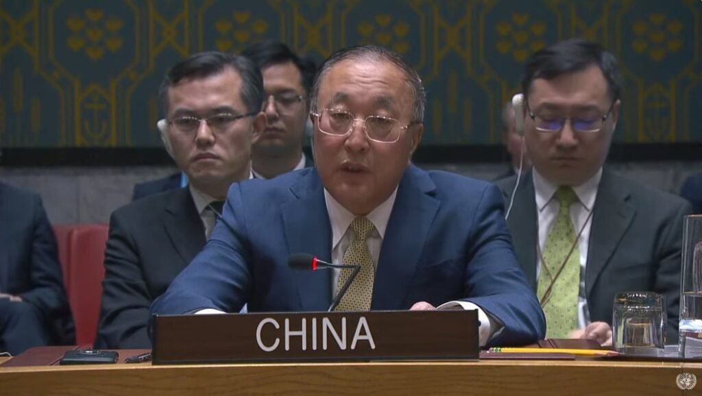 China urges immediate ceasefire, blocks US resolution