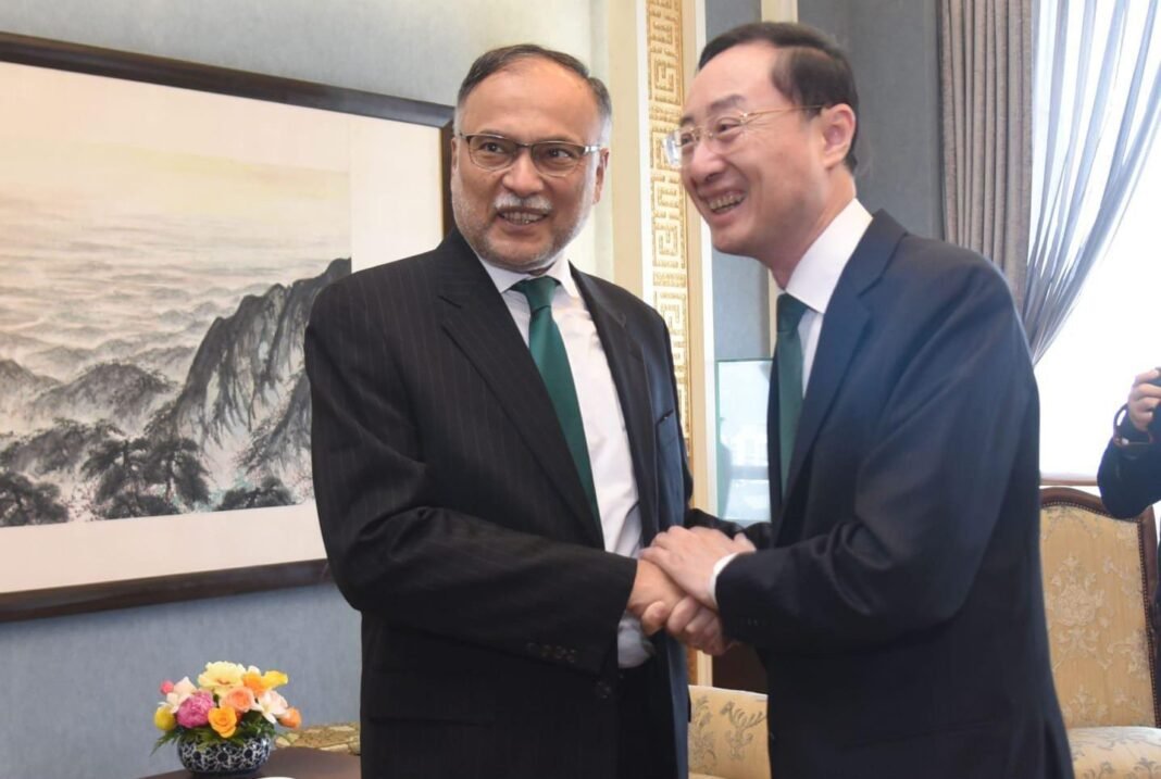 Minister Ahsan urges to boost all weather stategic partnership with China