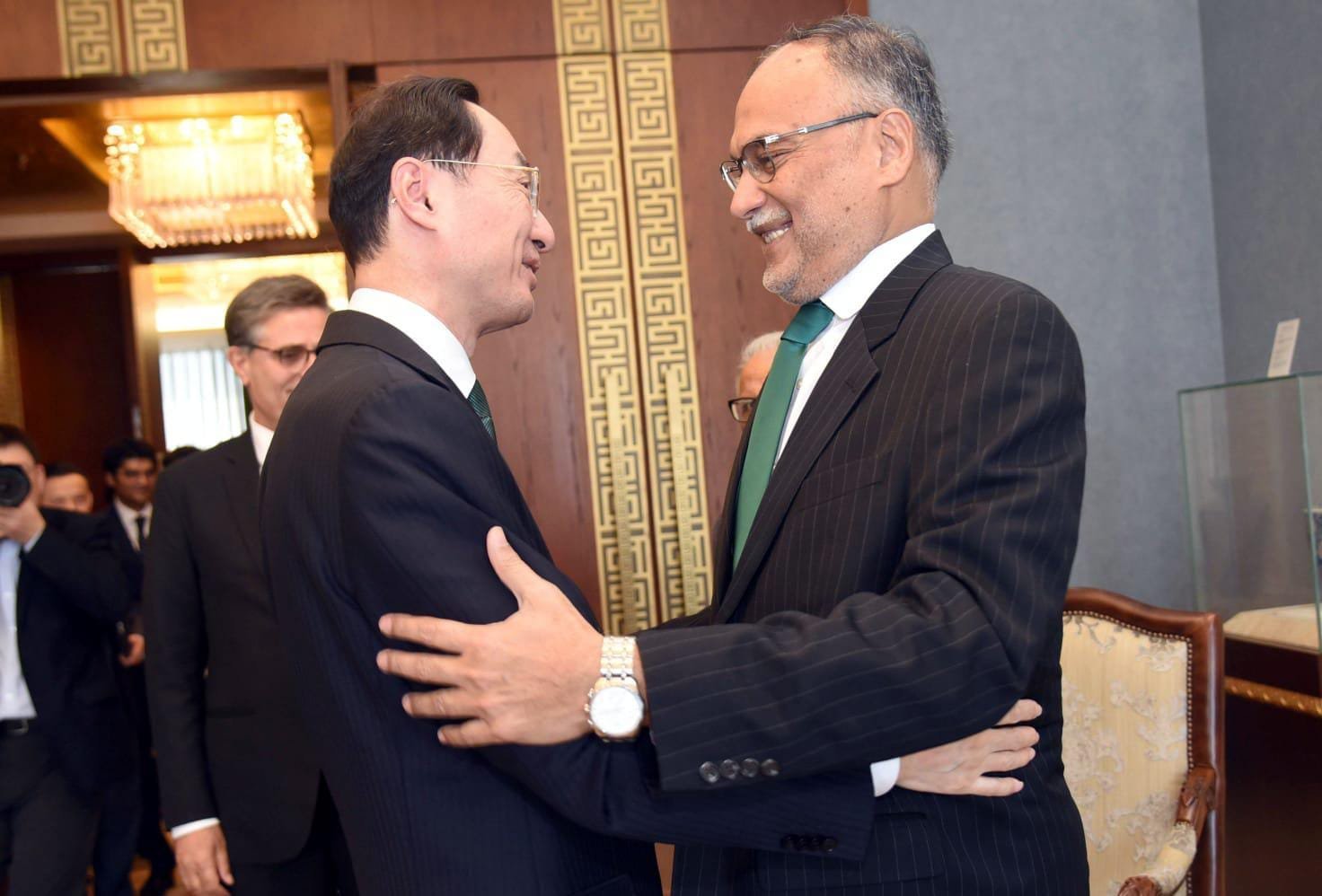 Minister Ahsan urges to boost all weather stategic partnership with China