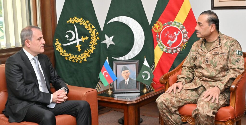 Azerbaijan Foreign Minister Bayramov called on Pakistan CAOS Munir