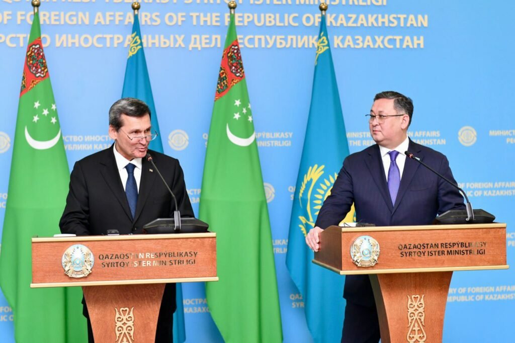 Kazakhstan-Turkmenistan Foreign Ministers held talks