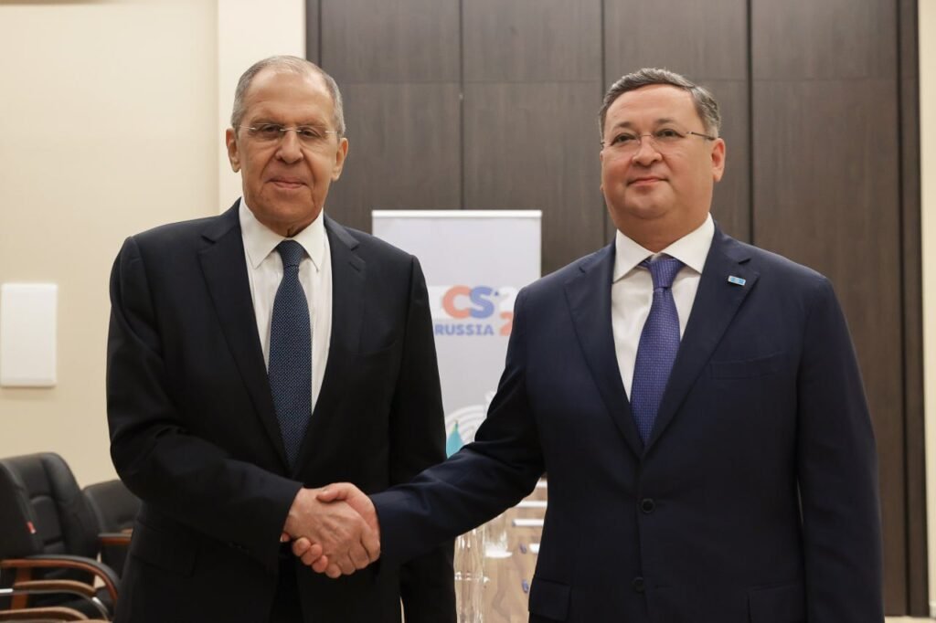 Foreign Ministers of Kazakhstan and Russia