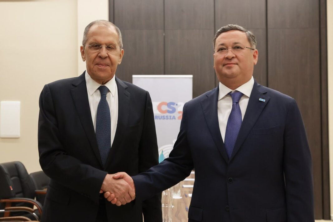 Foreign Ministers of Kazakhstan and Russia