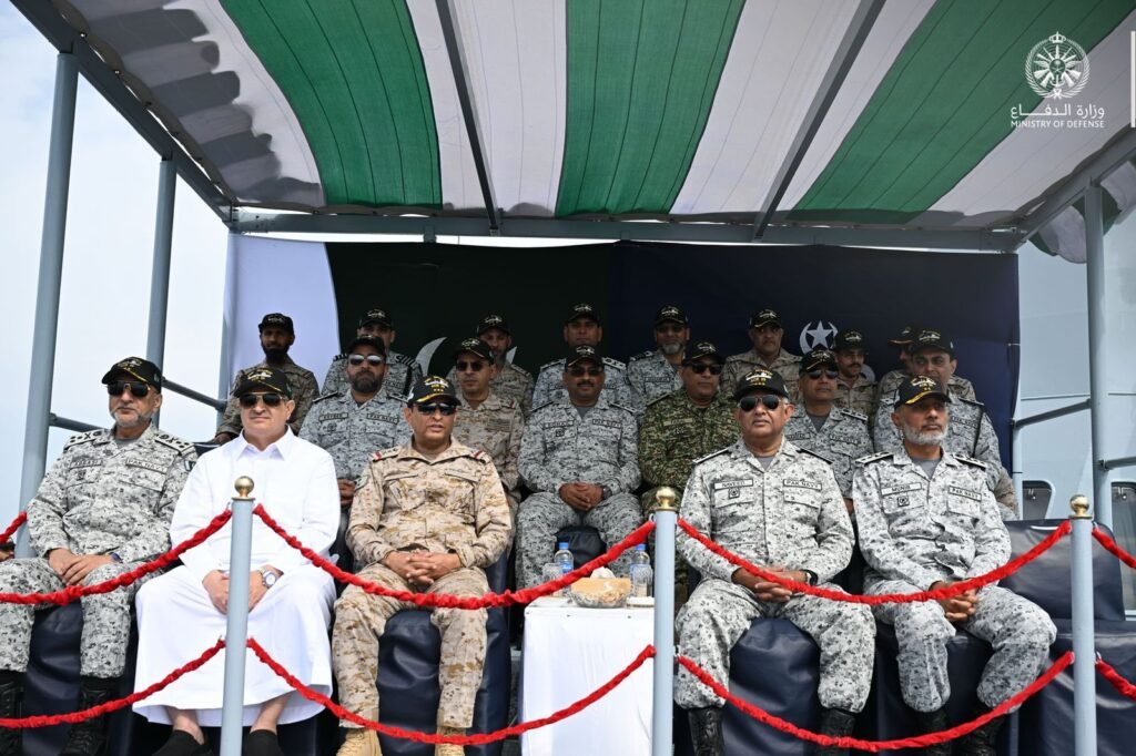 Pakistan Navy and Saudi Navy joint excercise in Arabian Sea