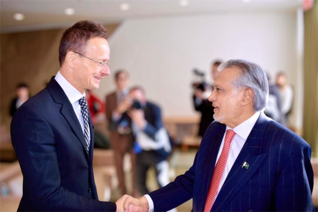 Ishaq Dar met with Hungarian Foreign Minister in New York
