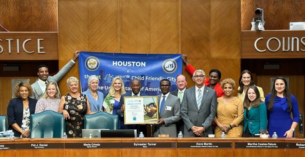 Houston becomes 1st Child-Friendly City in US