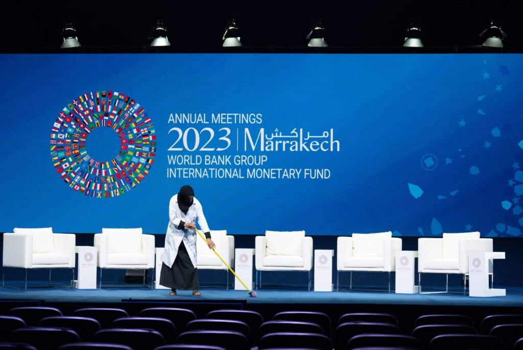IMF annual meeting at marrakech