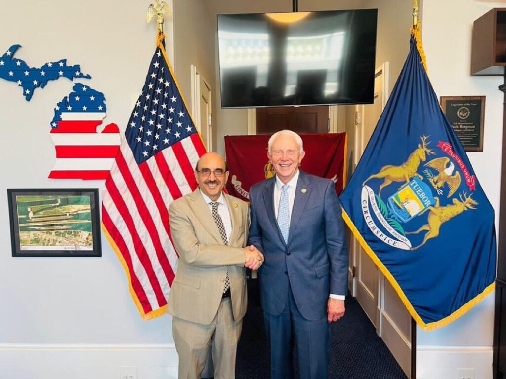 Pakistan Ambassador Masood Khan Meets Congressman to Enhance Relations