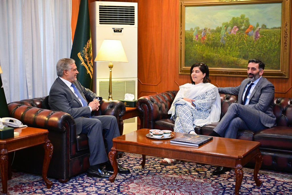 Baroness Sayeeda calls on Deputy Prime Minister Dar