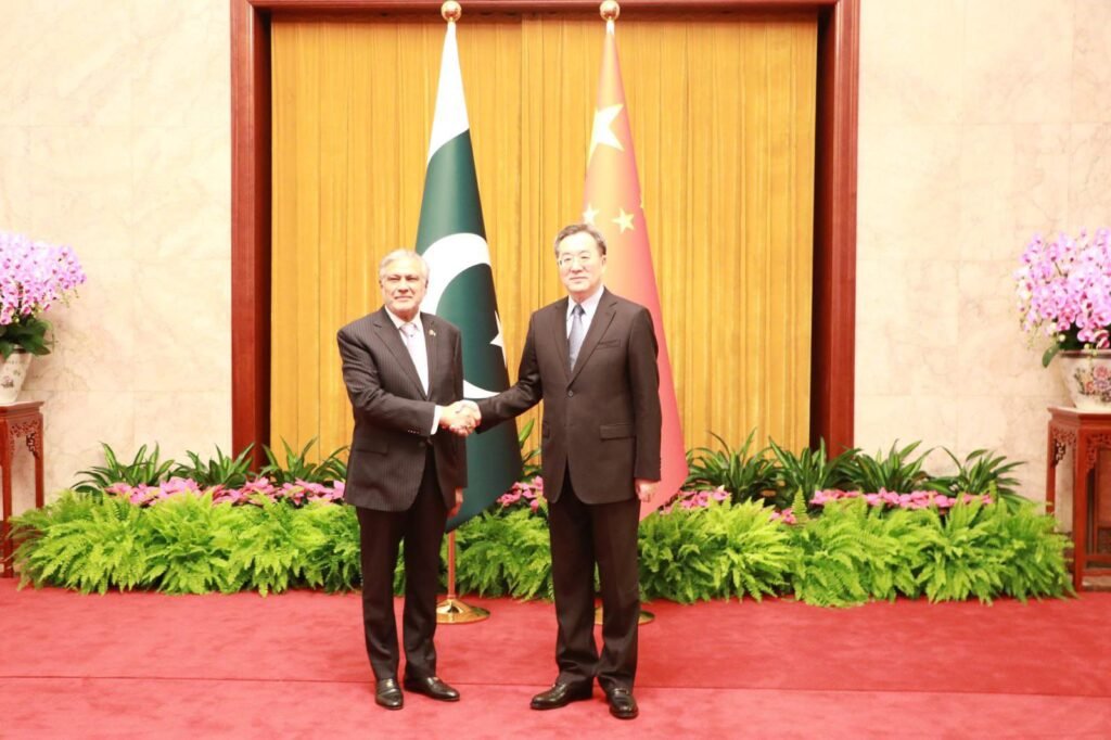 Deputy Prime Minister Dar discuss trade with Chinese Vice Premier
