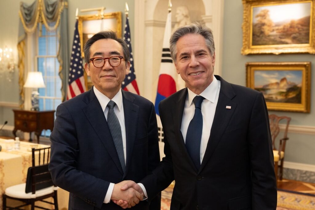 Secretary Blinken meets Republic of Korea's Foreign Minister
