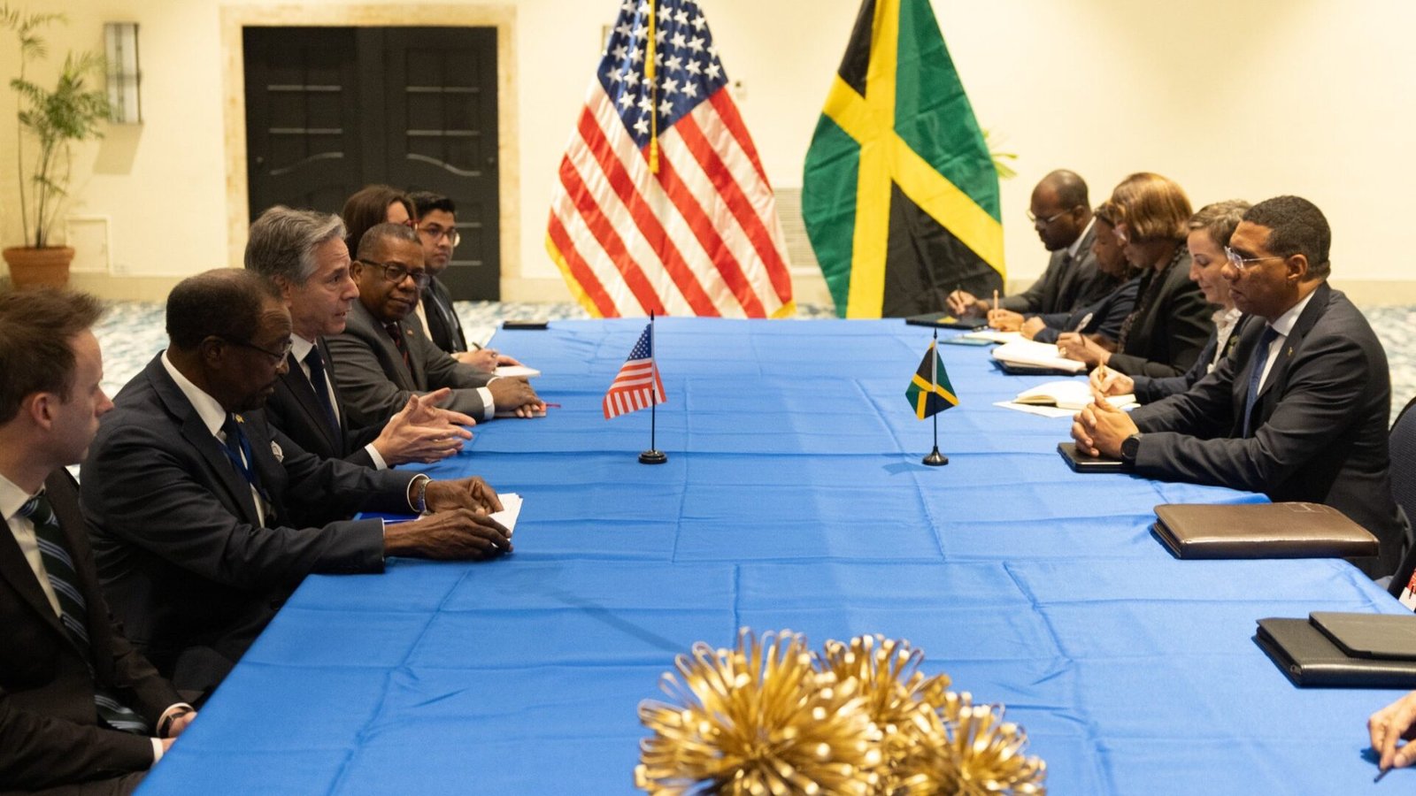 Secretary Blinken visits Jamaica, strengthen support for Haiti