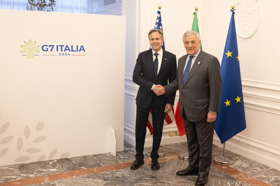 Secretary Blinken meet with Italian Foreign Minister Tajani