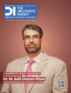 The Diplomatic Insight monthly magazine front cover of June 2026 edition